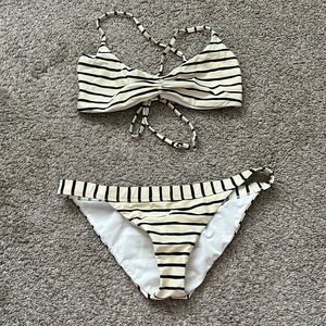 Billabong Striped Bikini